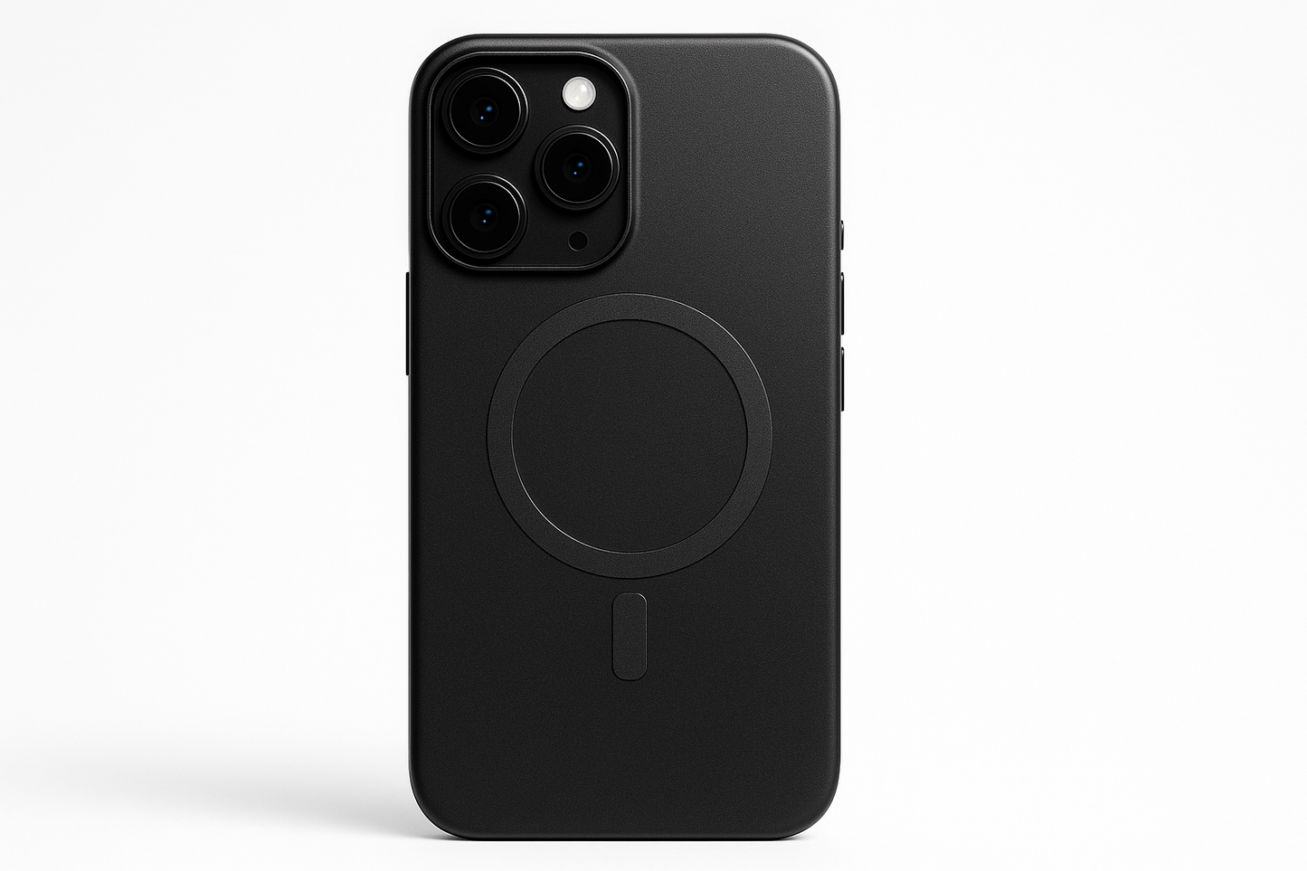 I need a black titanium phone case with mag safe on it
