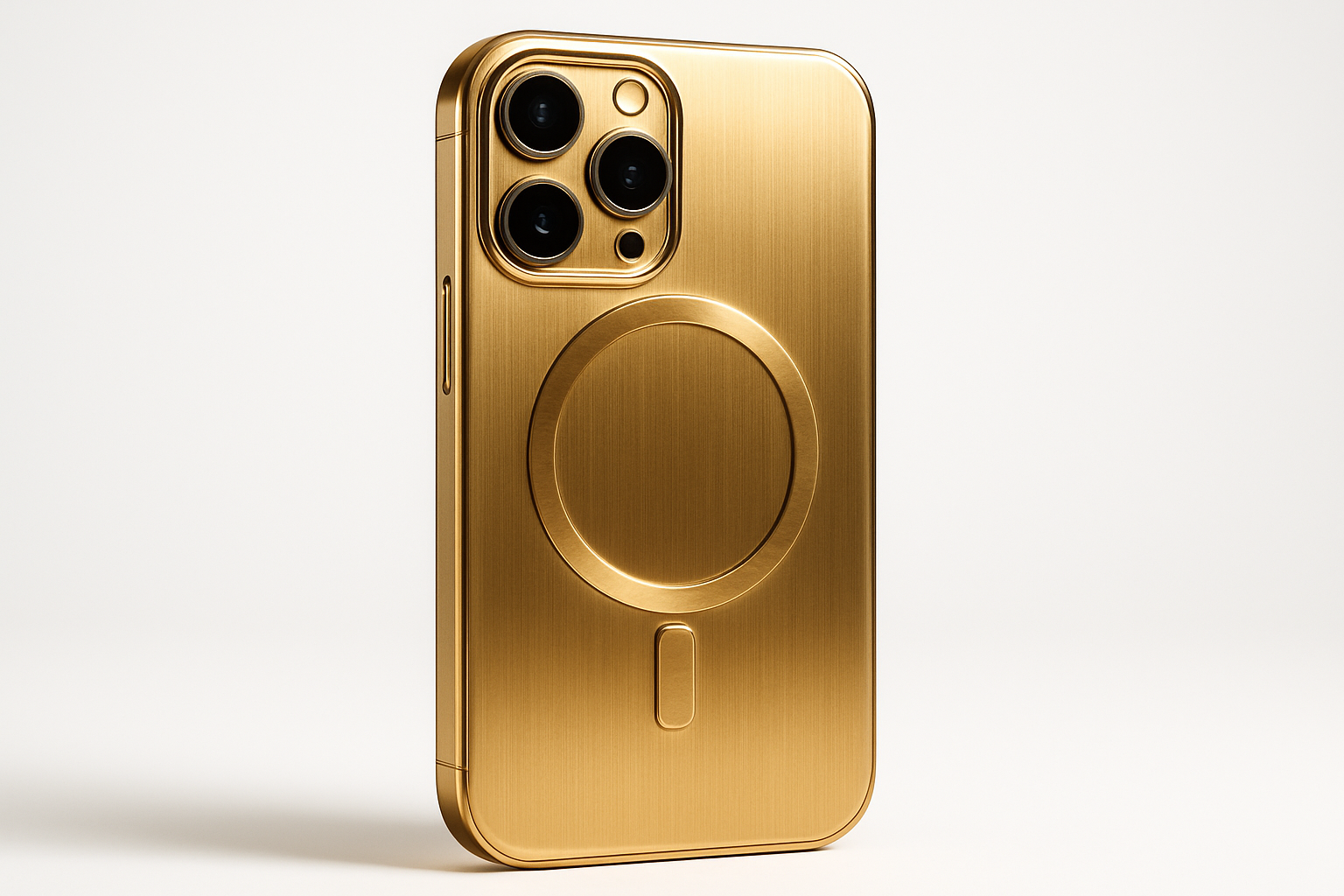 gold titanium mag safe phone case