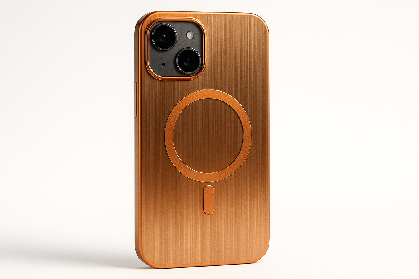 orange titanium phone case mag safe